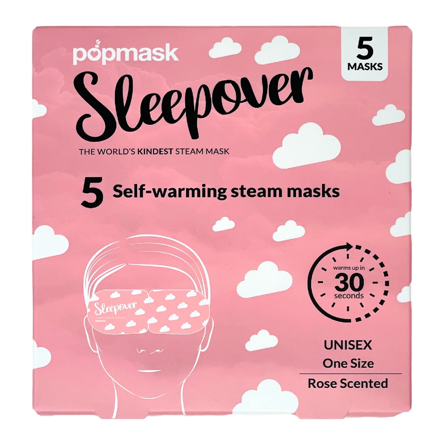 Sleepover Rose Scented Self-Warming Sleep Mask