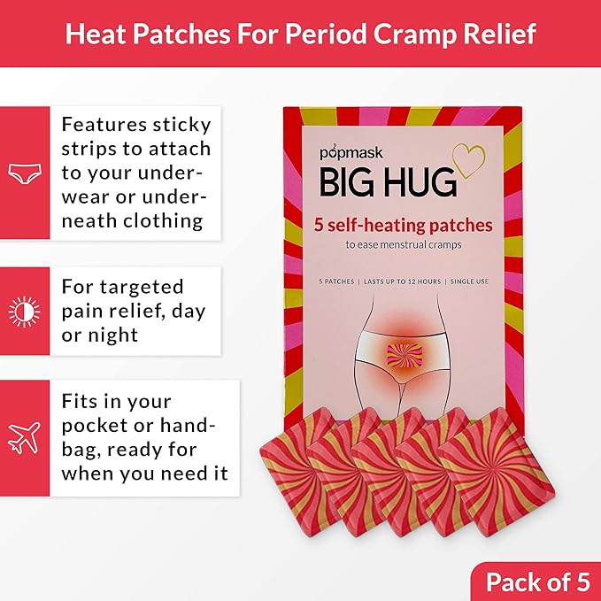 Big Hug Self Heating Body Patches (5 Patches)