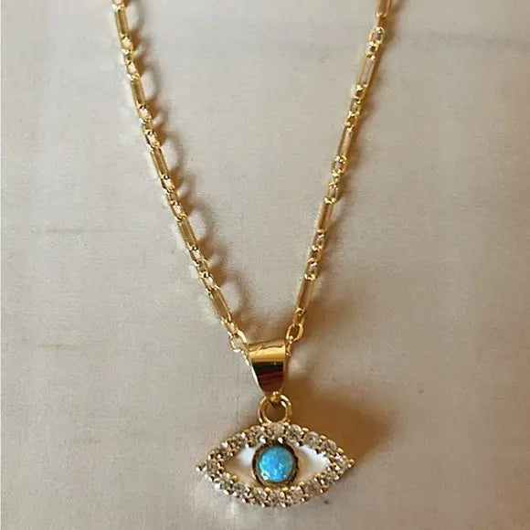 Protego Necklace | Evil Eye Tramps + Thieves Necklace