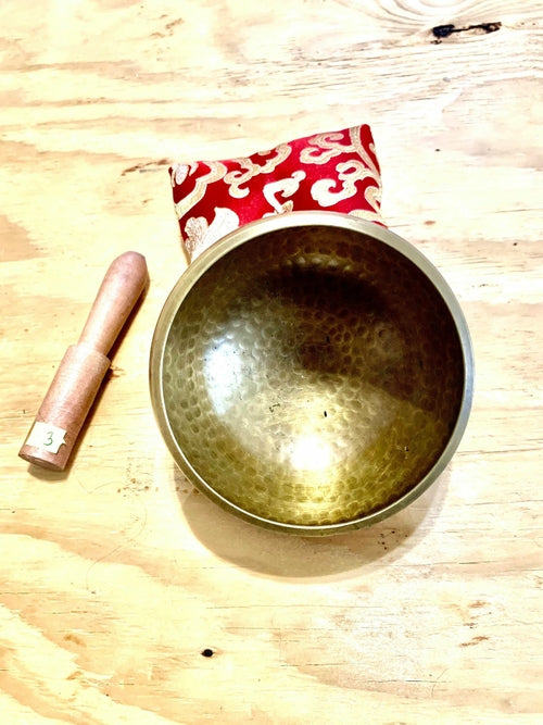Yoga Singing Bowl for Peace Sound Therapy Meditation Copper-7 Inch