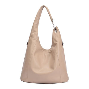 Maria Carla Woman's Fashion Luxury Handbag, Smooth Leather Bag, Cow