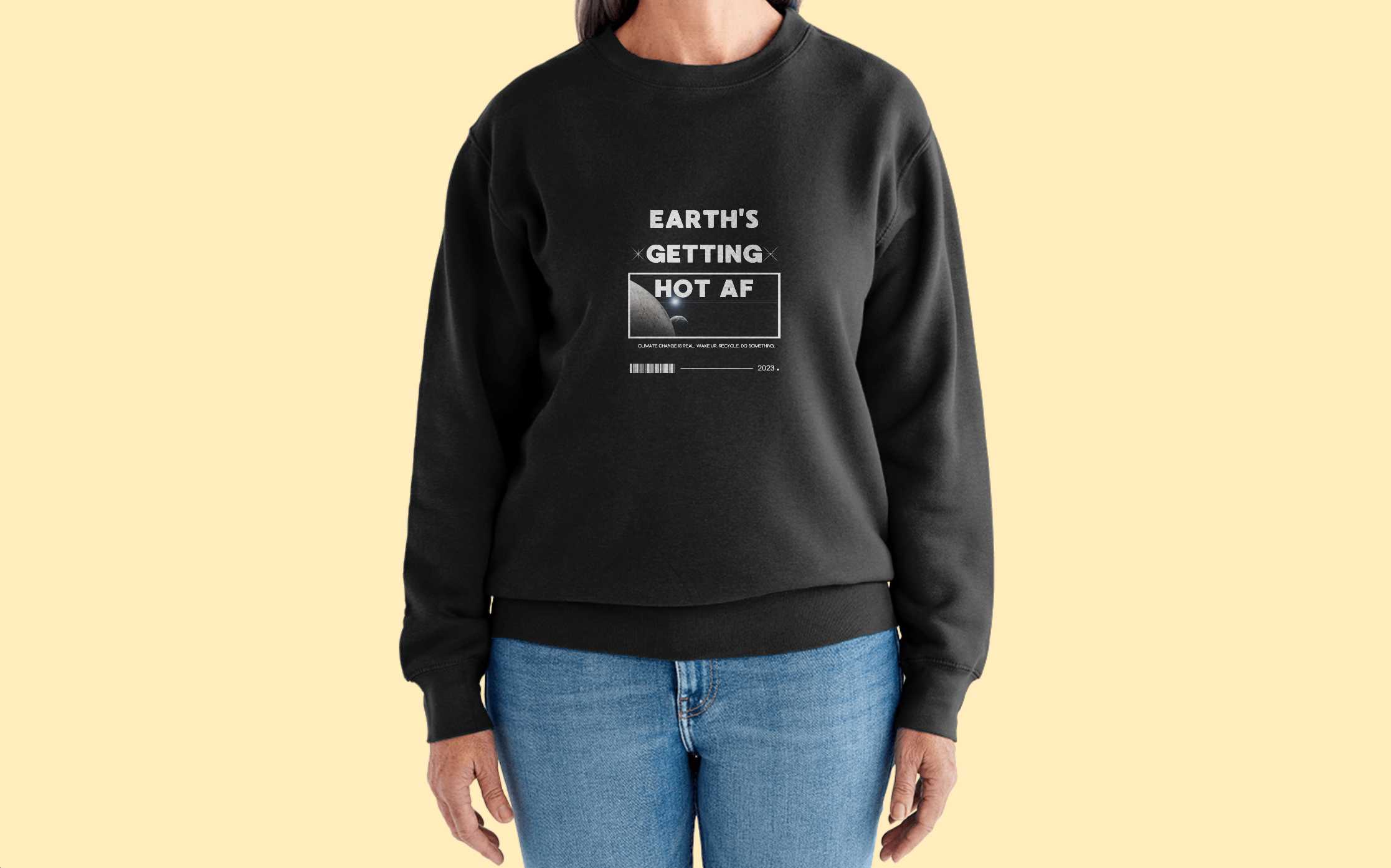 Earth's Getting Hot AF Sweatshirt
