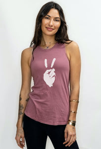 Be Love Peace Sign Tank