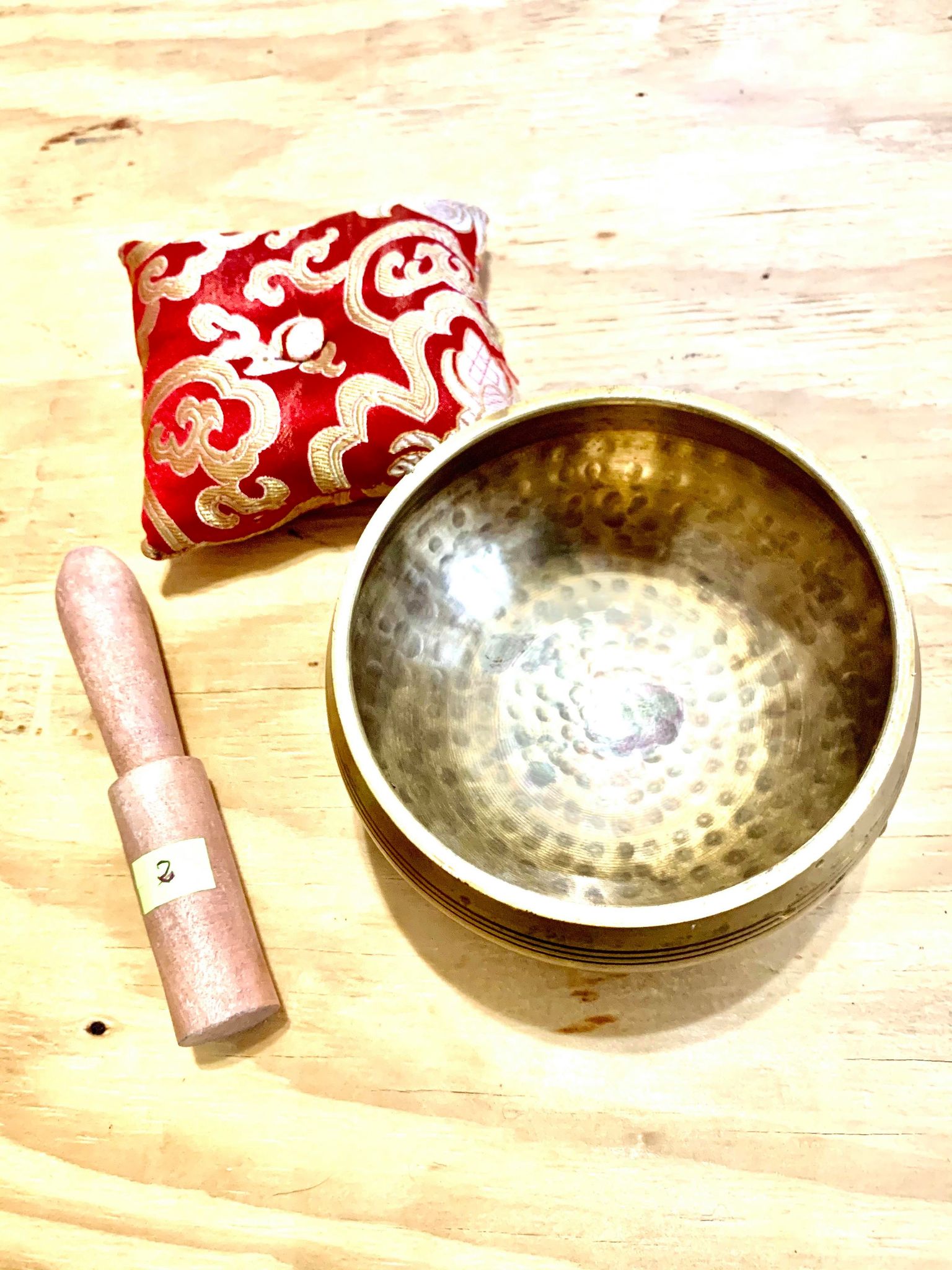Yoga Singing Bowl for Peace Sound Therapy Meditation Copper-5"
