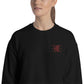 LOVE embroidered custom crewneck